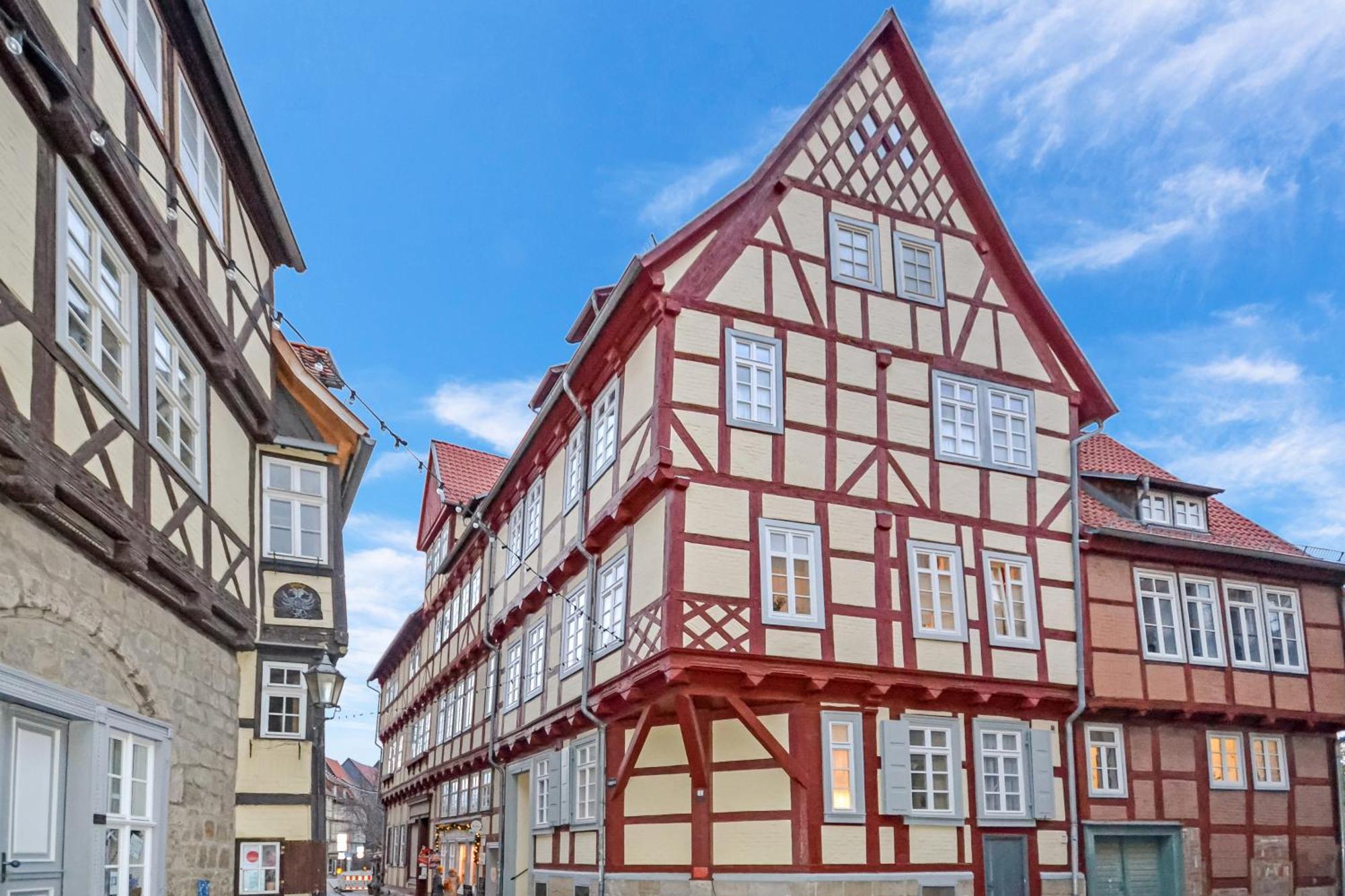 Fewo Lange Gasse 4 - 2 Obergeschoss Inkl Parkplatz Quedlinburg Luaran gambar