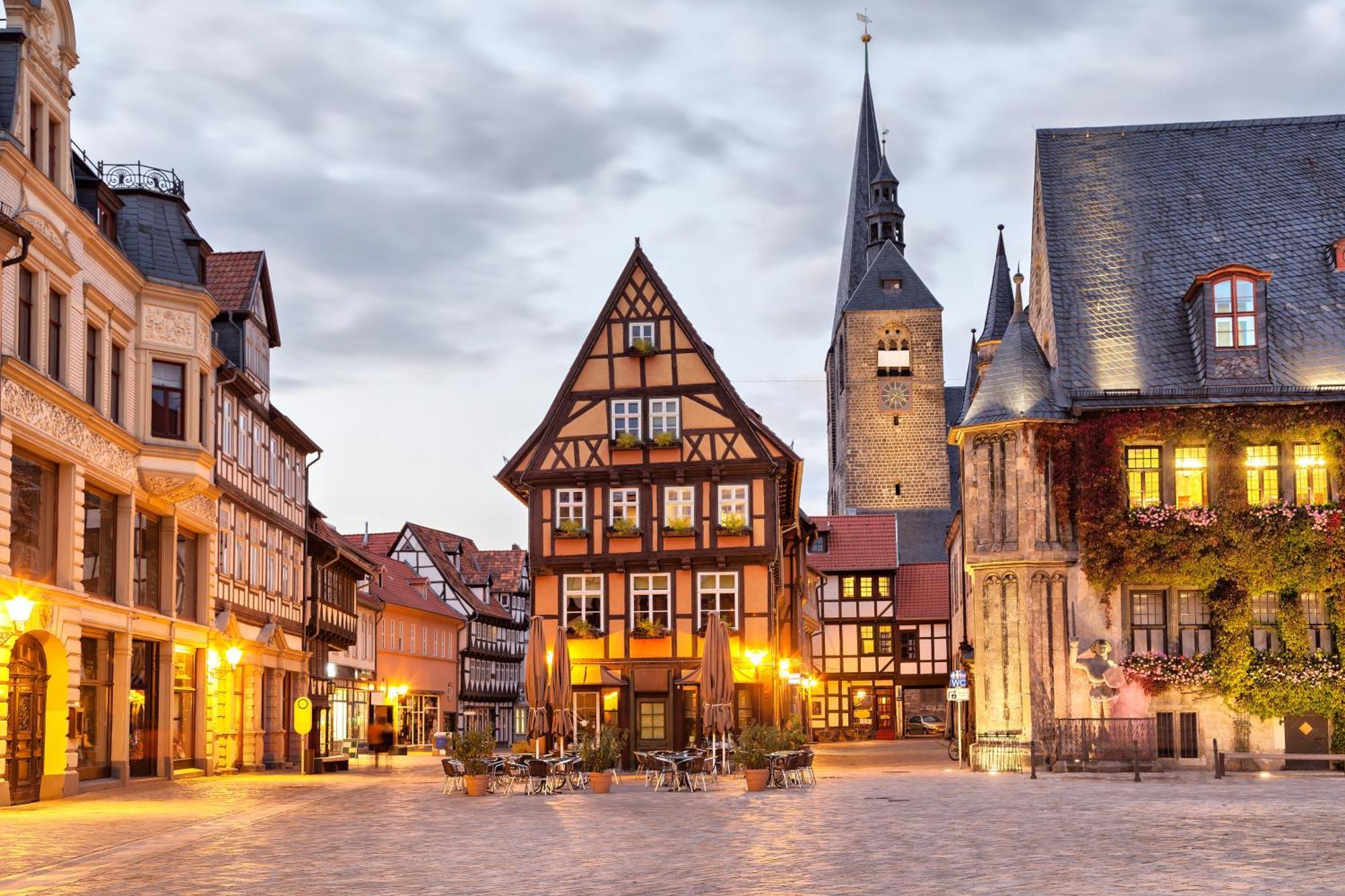 Fewo Lange Gasse 4 - 2 Obergeschoss Inkl Parkplatz Quedlinburg Luaran gambar